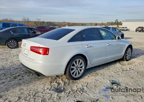 2014 Audi A6 Premium Plus z USA, uszkodzony, nr VIN WAUGFAFC8EN155083